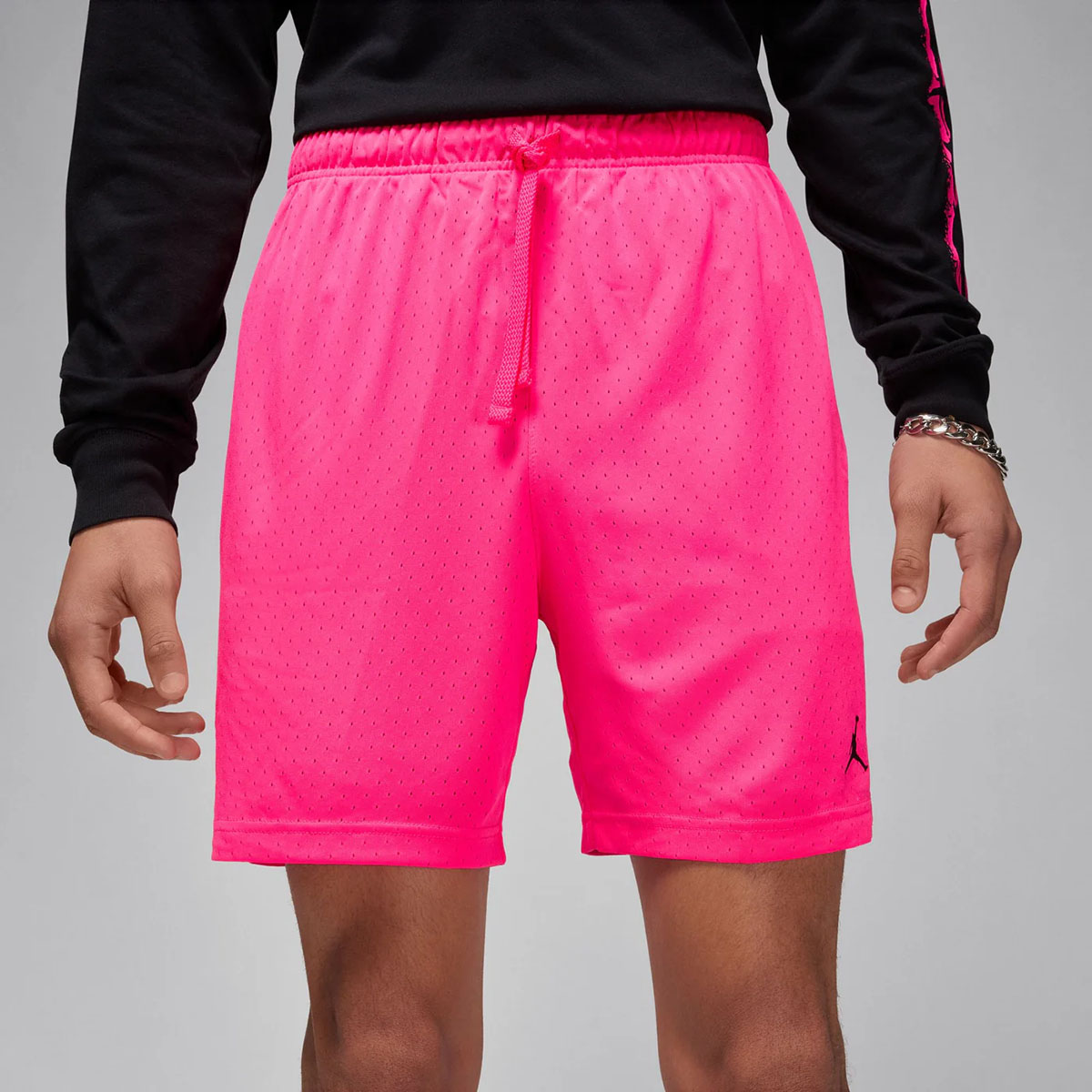 Jordan Dri Fit Sport Mesh Shorts Hyper Pink 2