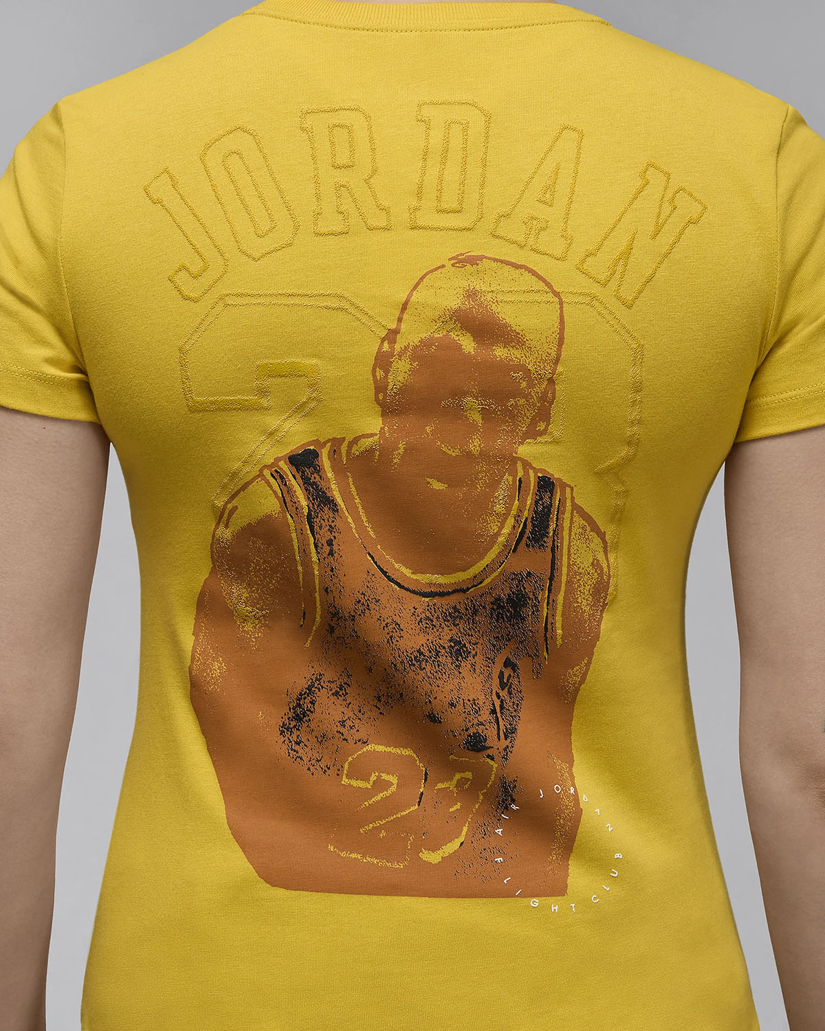 Jordan Essential Womens Slim Tee Shirt Vivid Sulfur 5