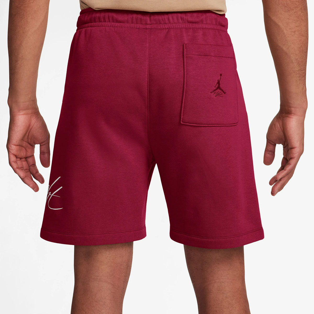 Jordan Essentials Flight Fleece Shorts Team Red 2