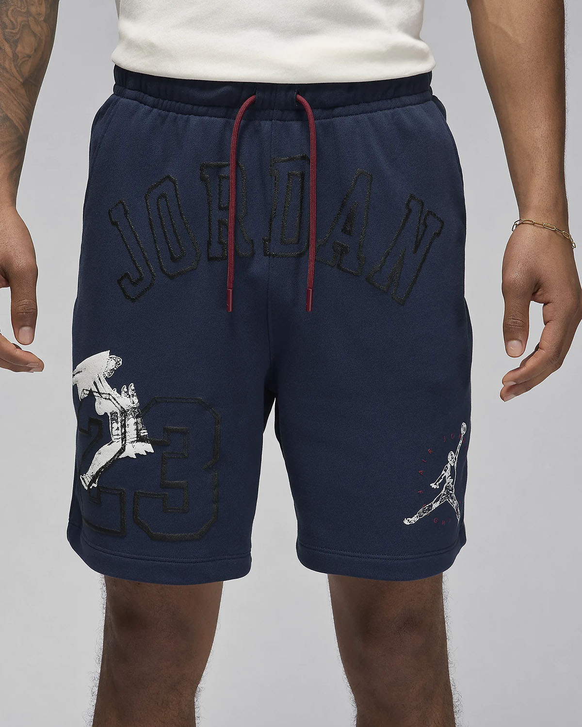 Jordan Essentials Loopback Fleece Shorts Midnight Navy 2