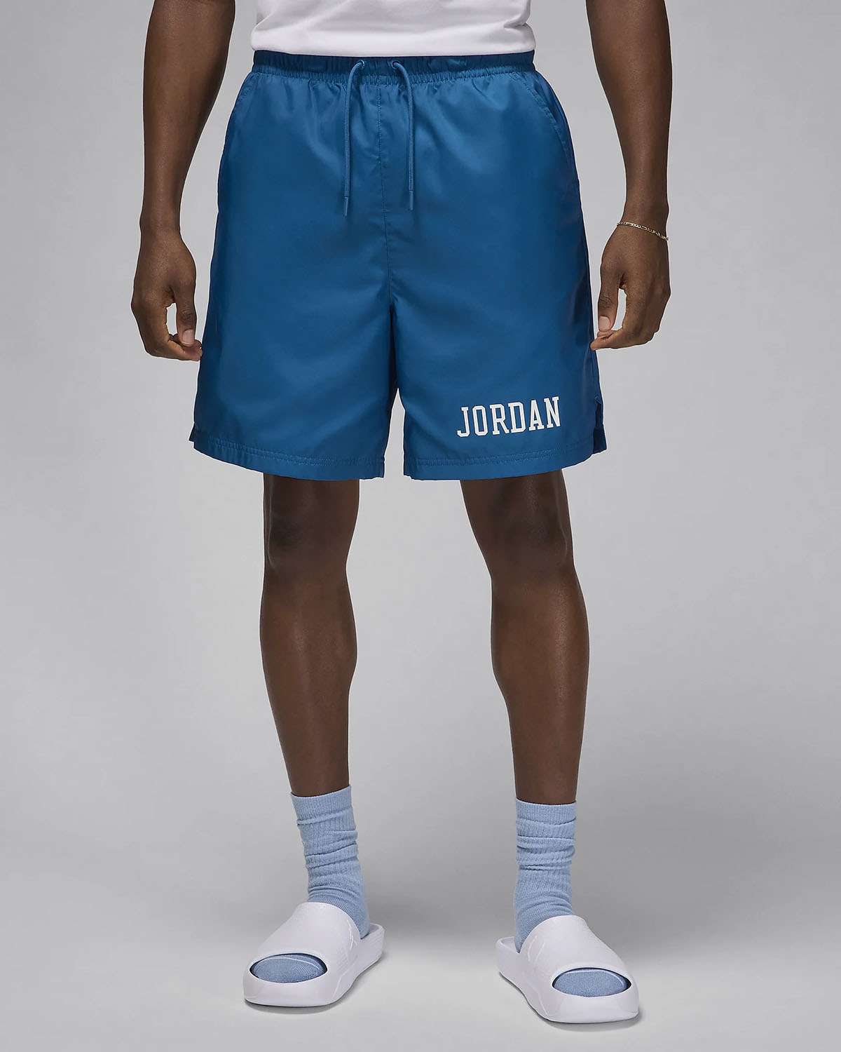 Jordan Essentials Poolside Shorts Industrial Blue 1