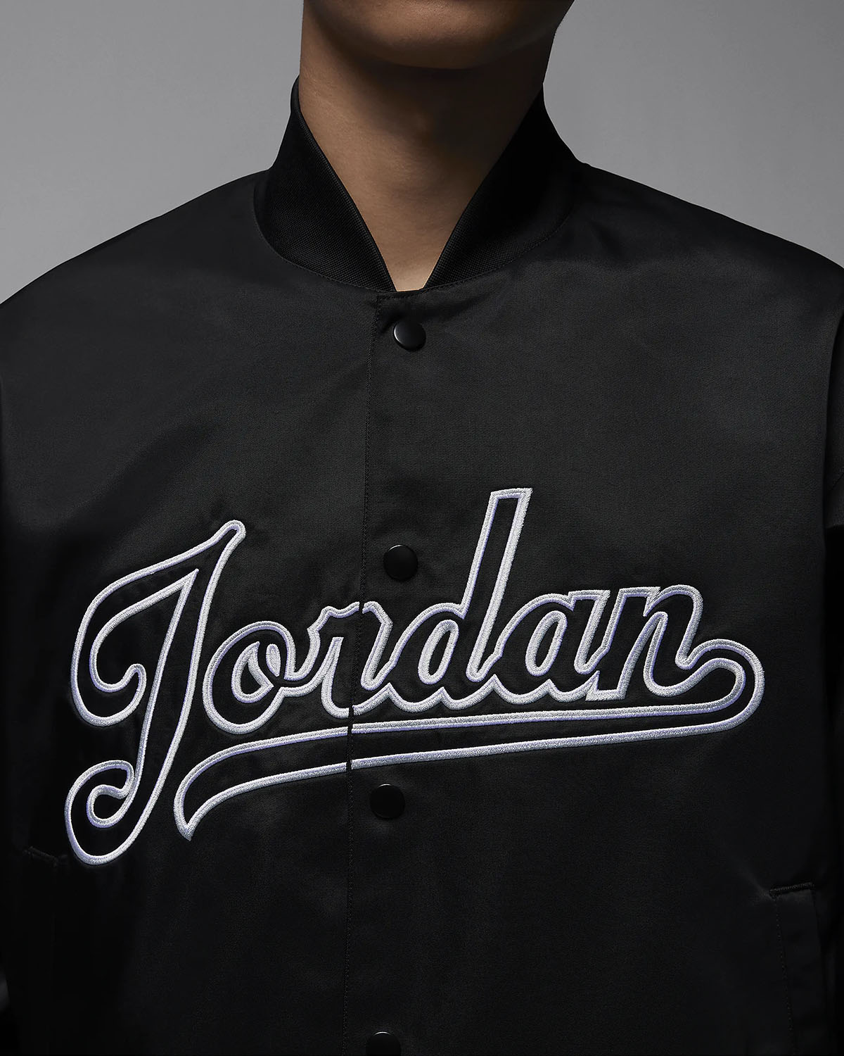 Jordan Flight MVP Statement Jacket Black White 2