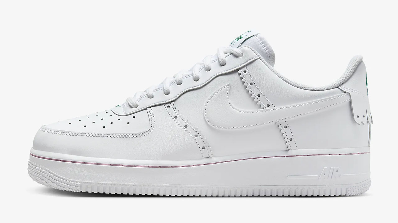 Nike Air Force 1 Low White Malachite Medium Soft Pink