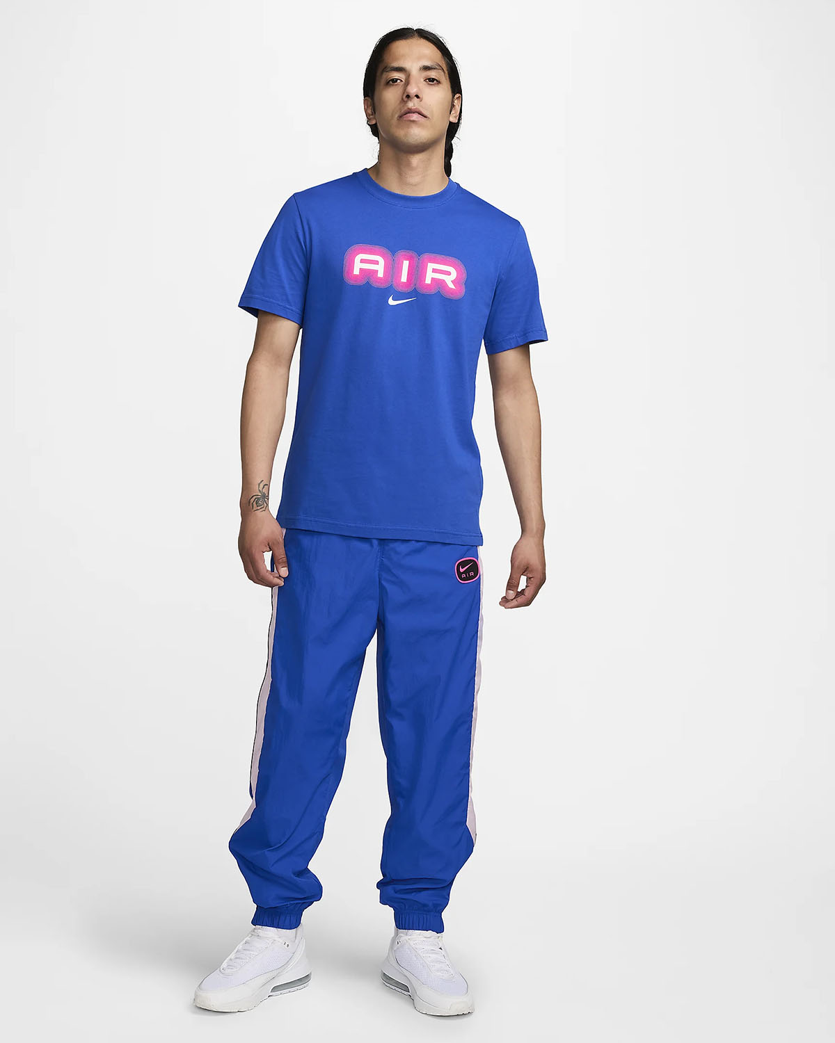 Nike Air T Shirt Pants Game Royal Hyper Pink