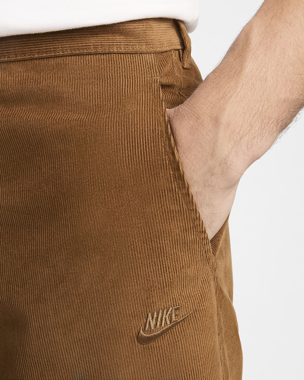 Nike Club Corduroy Chino Pants Light British style Tan 2