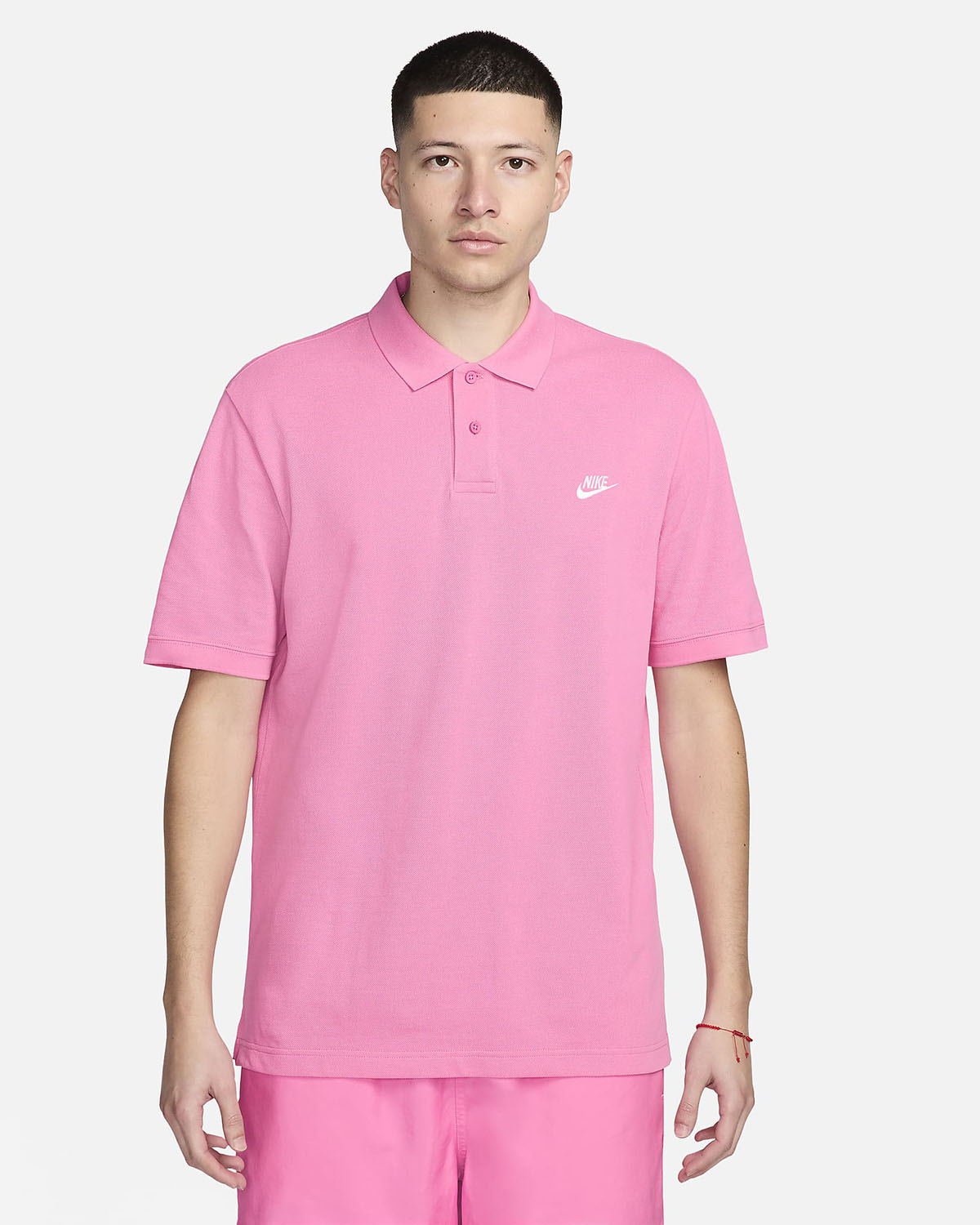 Nike Club Polo Shirt Playful Pink