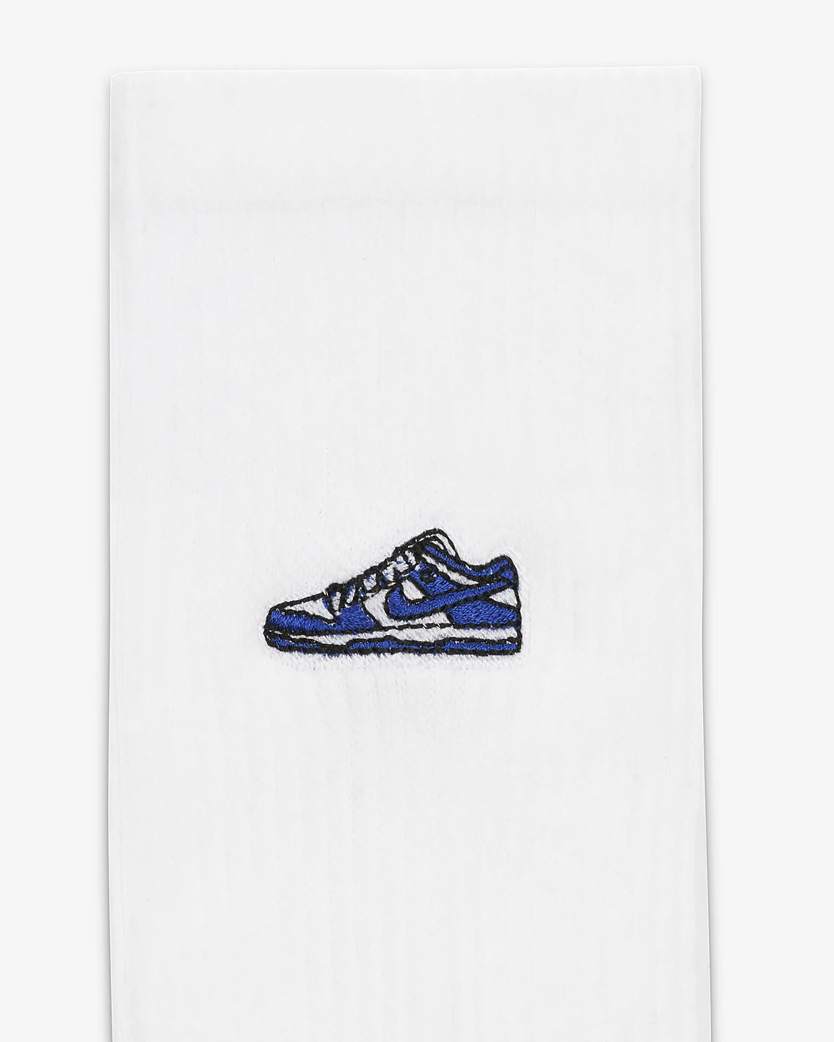 Nike Dunk Low Concord Socks White 4