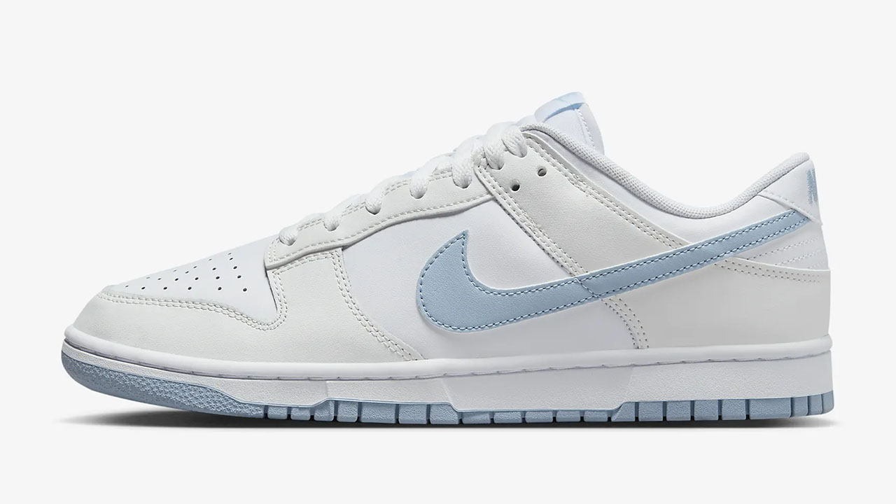 Nike Dunk Low White Light Armory Blue Release Date