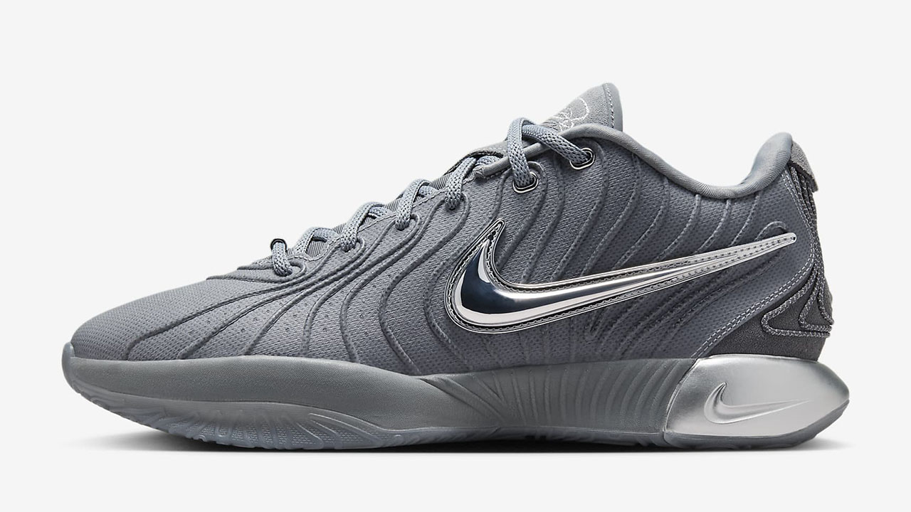 Nike sims LeBron 21 Cool Grey