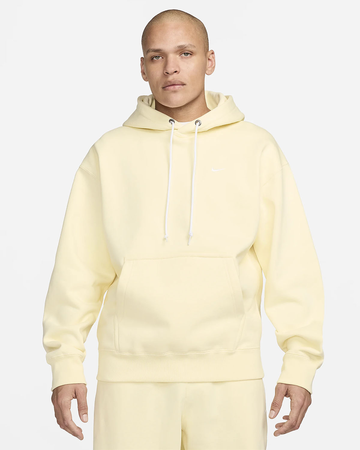 Nike Solo Swoosh Pullover Hoodie Alabaster