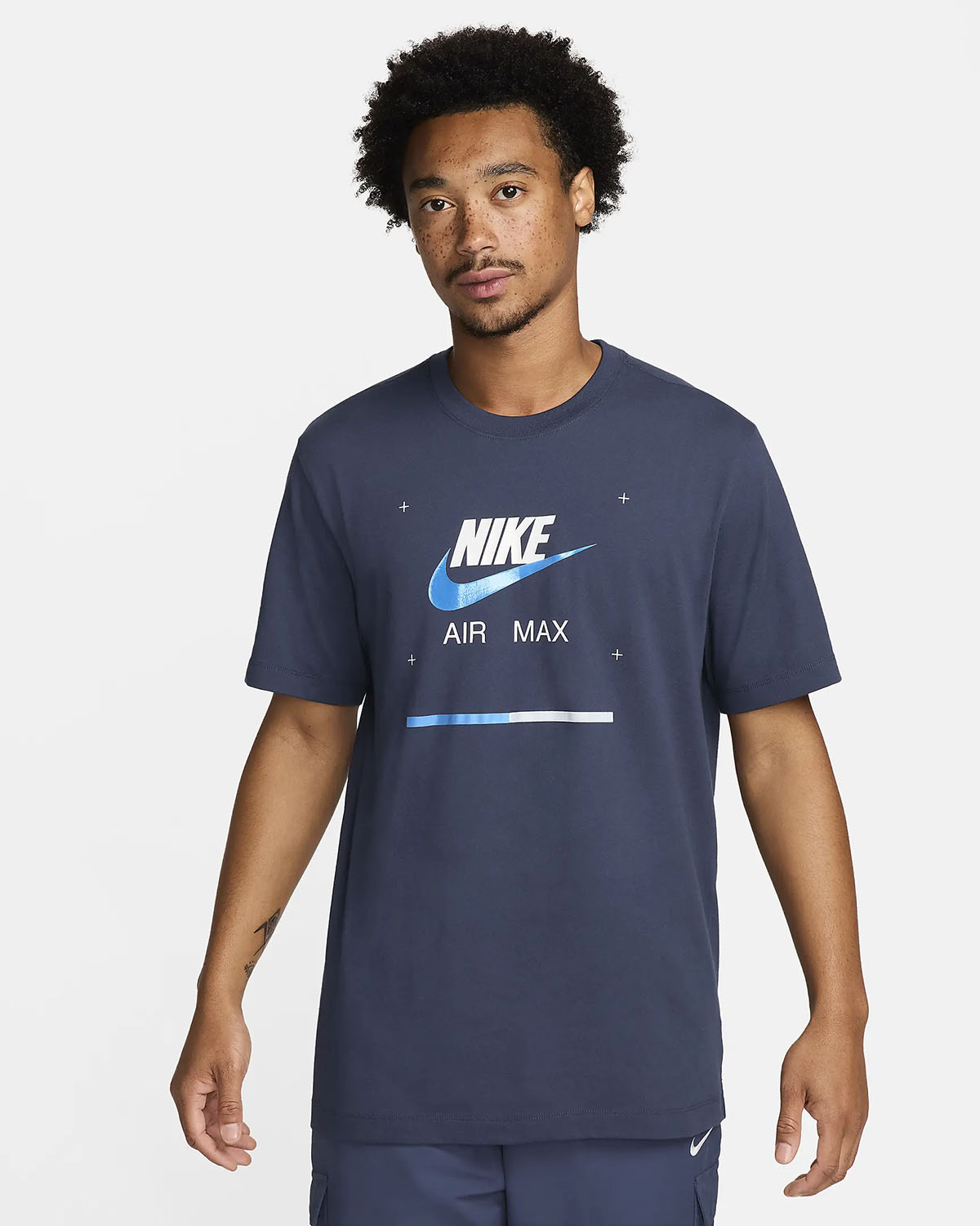 Nike Sportswear Air Max T Shirt Midnight Navy 1