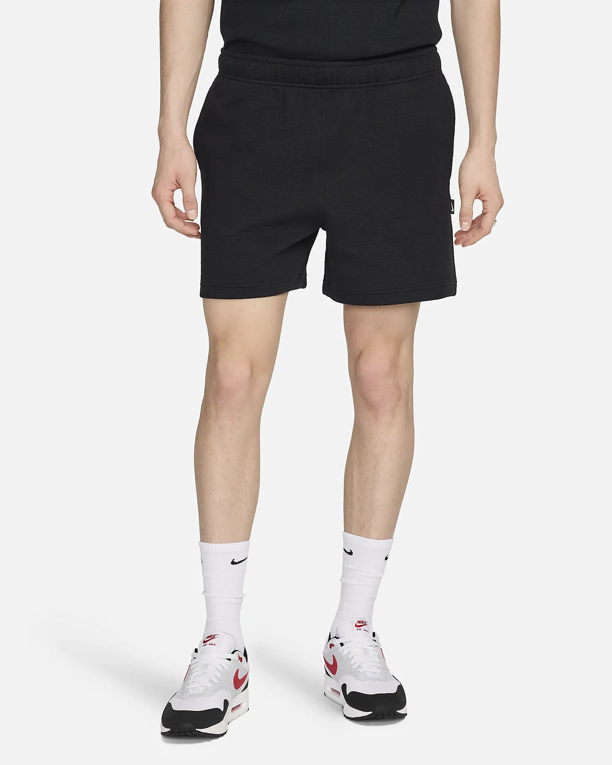 Nike Sportswear Air Shorts Black White 1
