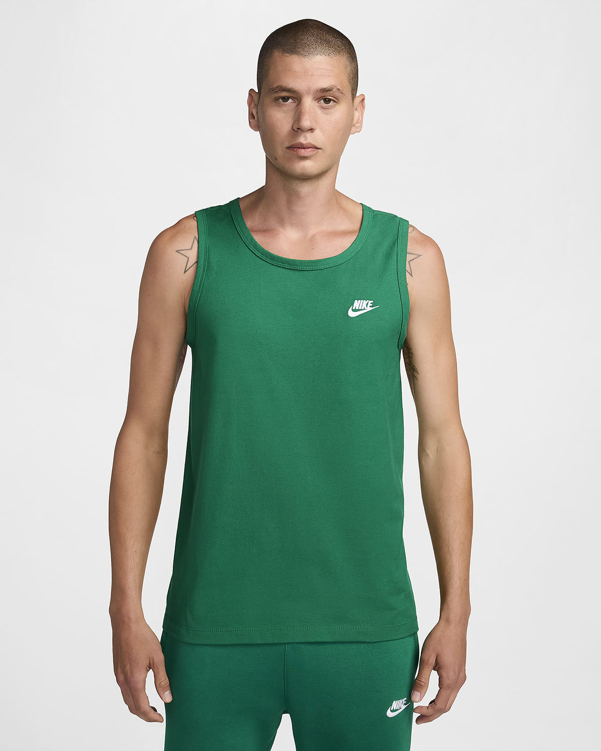 Nike Sportswear Club Tank Top Malachite Green 1