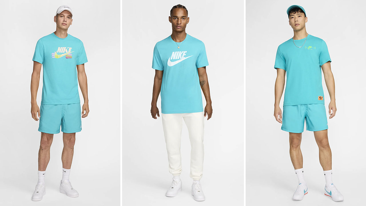 Nike Sportswear Dusty Cactus Clothing Shirts Shorts Sneakers Outfits Summer 2024 Releases