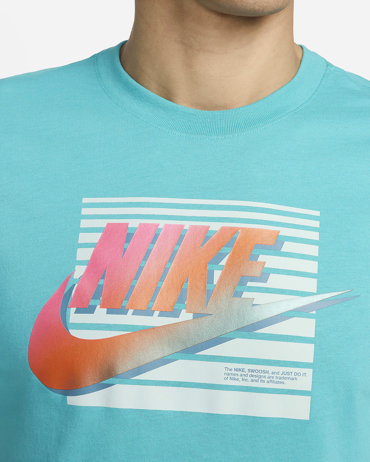 Nike Sportswear Graphic T Shirt Dusty Cactus Orange Pink 3