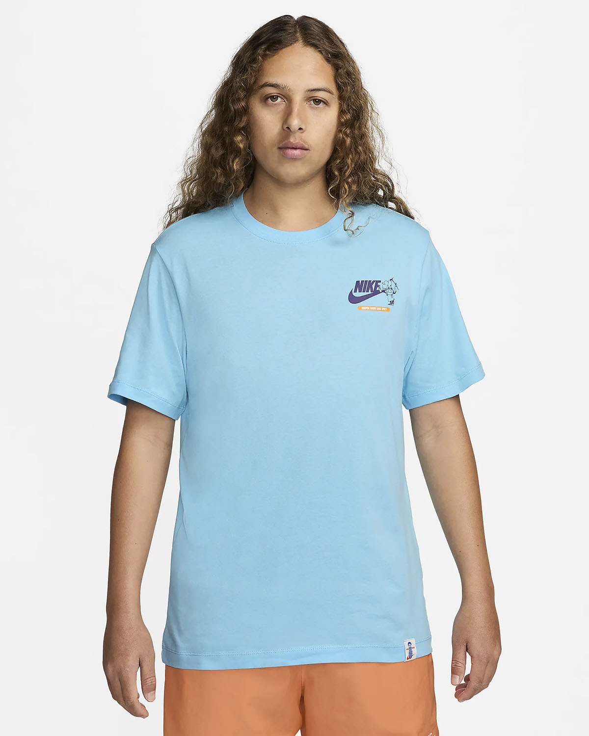 Nike Sportswear T Shirt Aquarius Blue 1