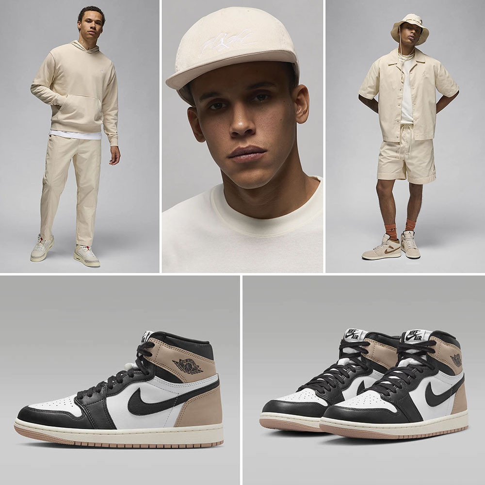 Air Jordan 1 High OG Latte Outfits 1