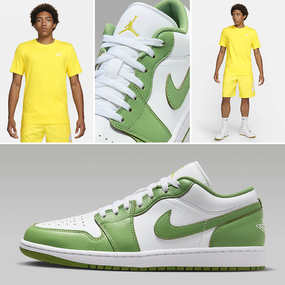 Air Jordan 1 Low Chlorophyll Outfit