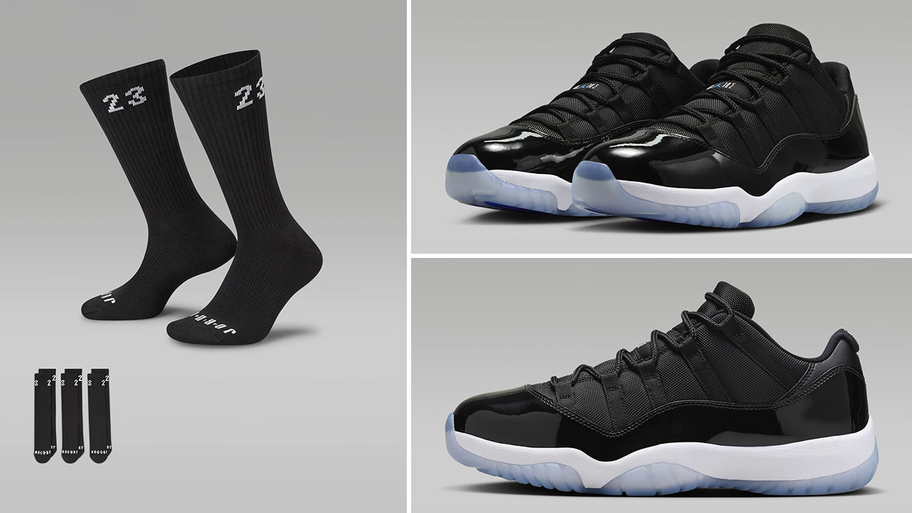 Air-Jordan-11-Low-Space-Jam-Socks