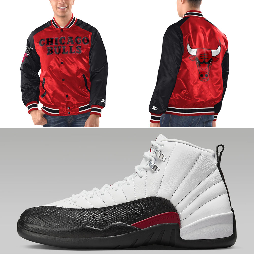Air Jordan 2 "Chicago 2022" Chicago Bulls Starter Jacket