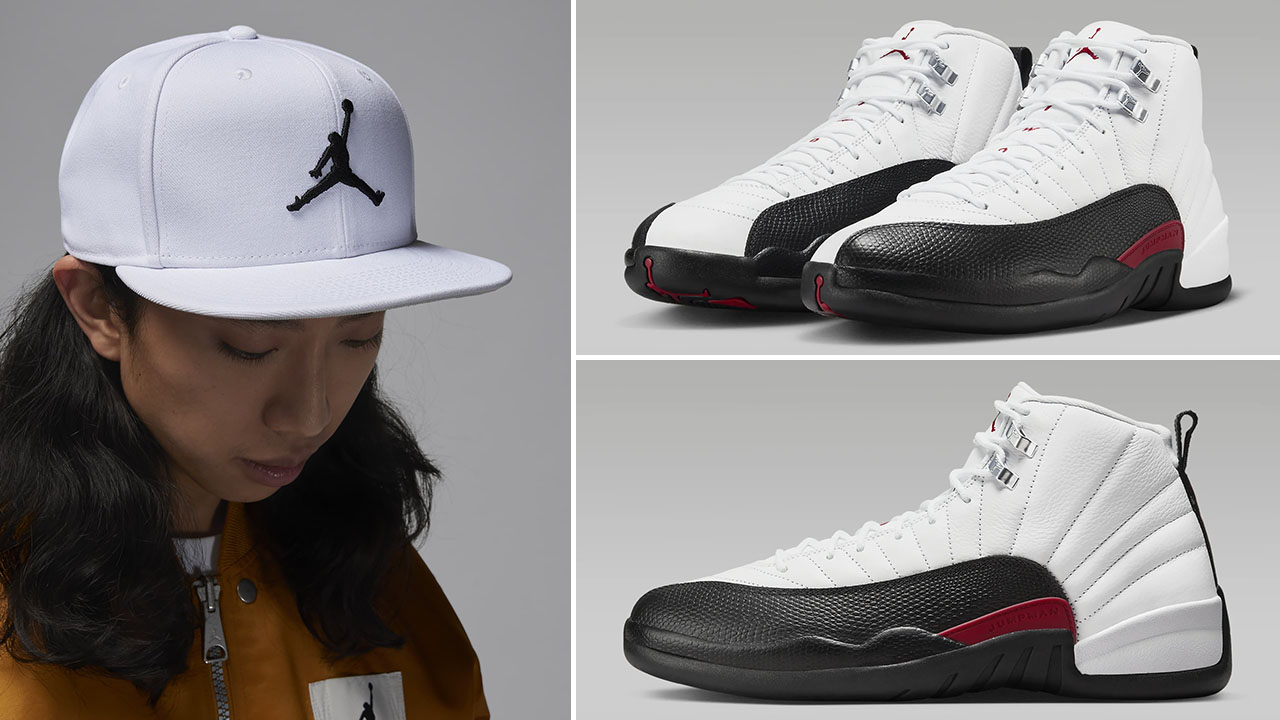 jordan brand is calling this bordeaux camo Red Taxi Hat 1