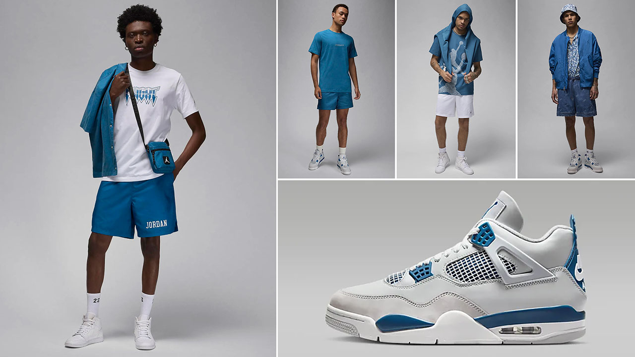 in the Air Jordan 1 High Best Hand in the Game Blue 2024 Outfits Clothing Shirts Hats Shorts Pants
