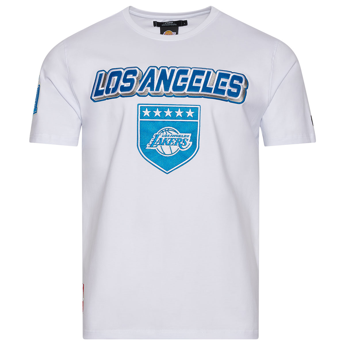 Air Jordan 4 Military Blue Los Angeles Lakers Shirt Pro Standard 1