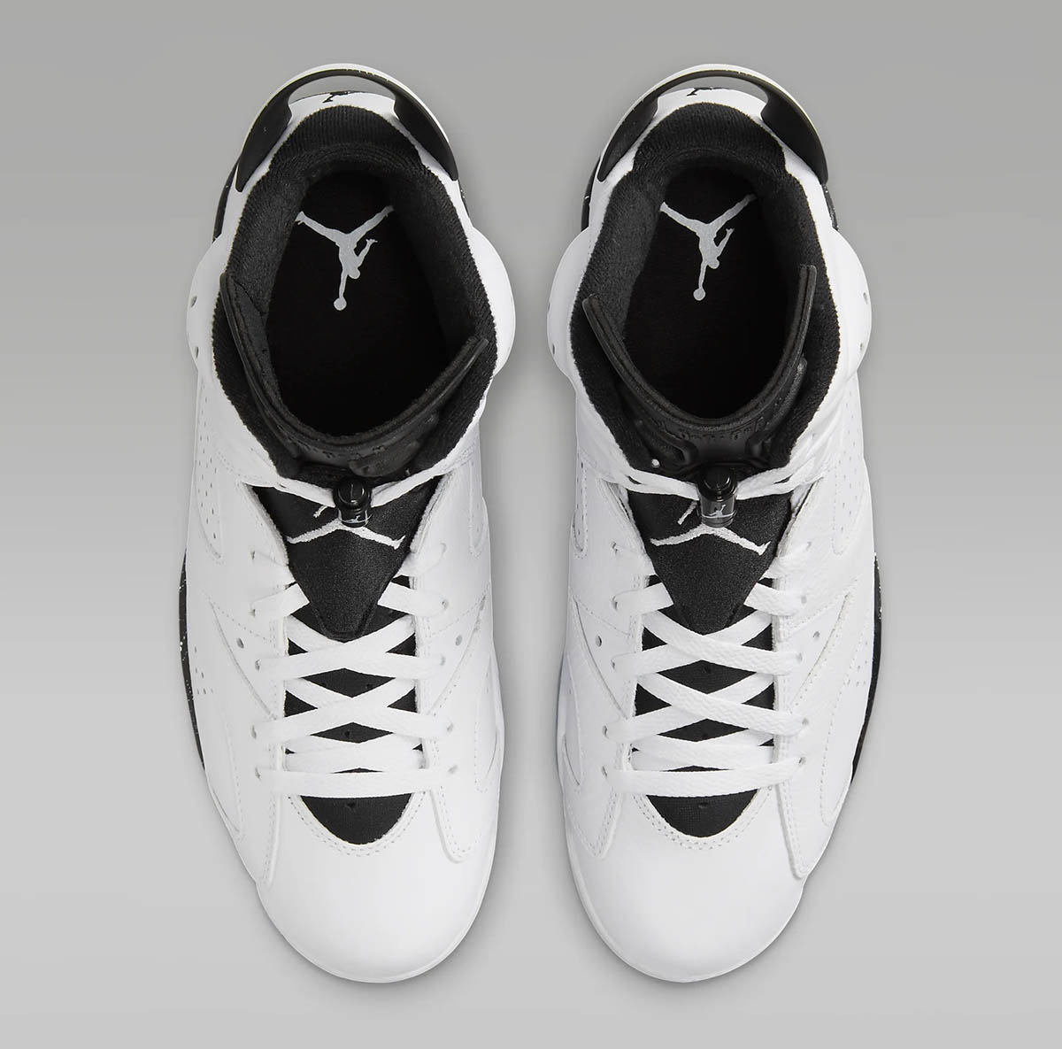 Air Jordan 6 Reverse Oreo White Black Shoes 4