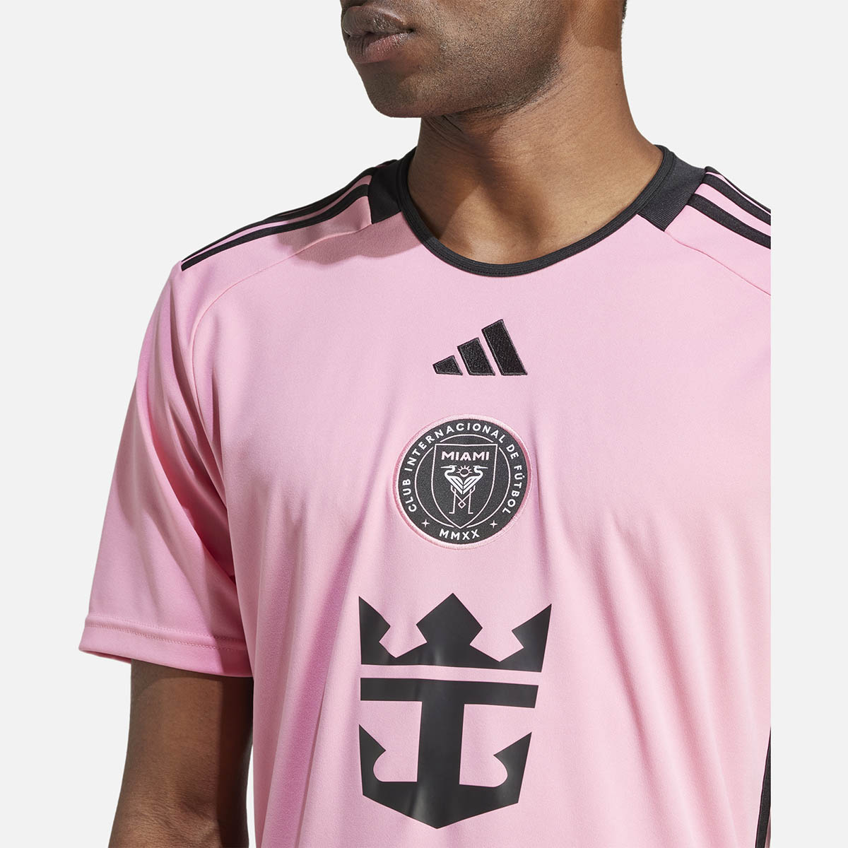 Lionel Messi adidas Inter Miami Home Jersey Pink Black 3