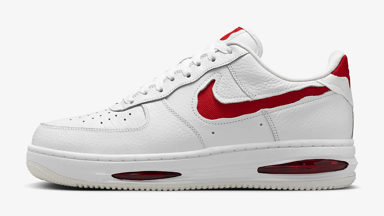 Nike Air Force 1 Low Evo White University Red Release Date