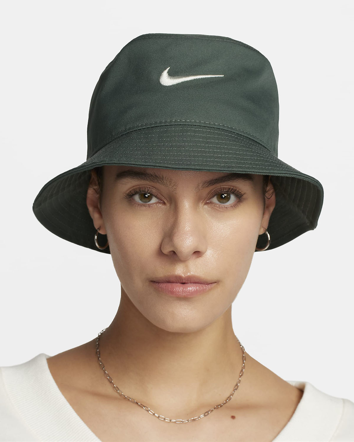 Nike Apex Swoosh Bucket Hat Vintage Green