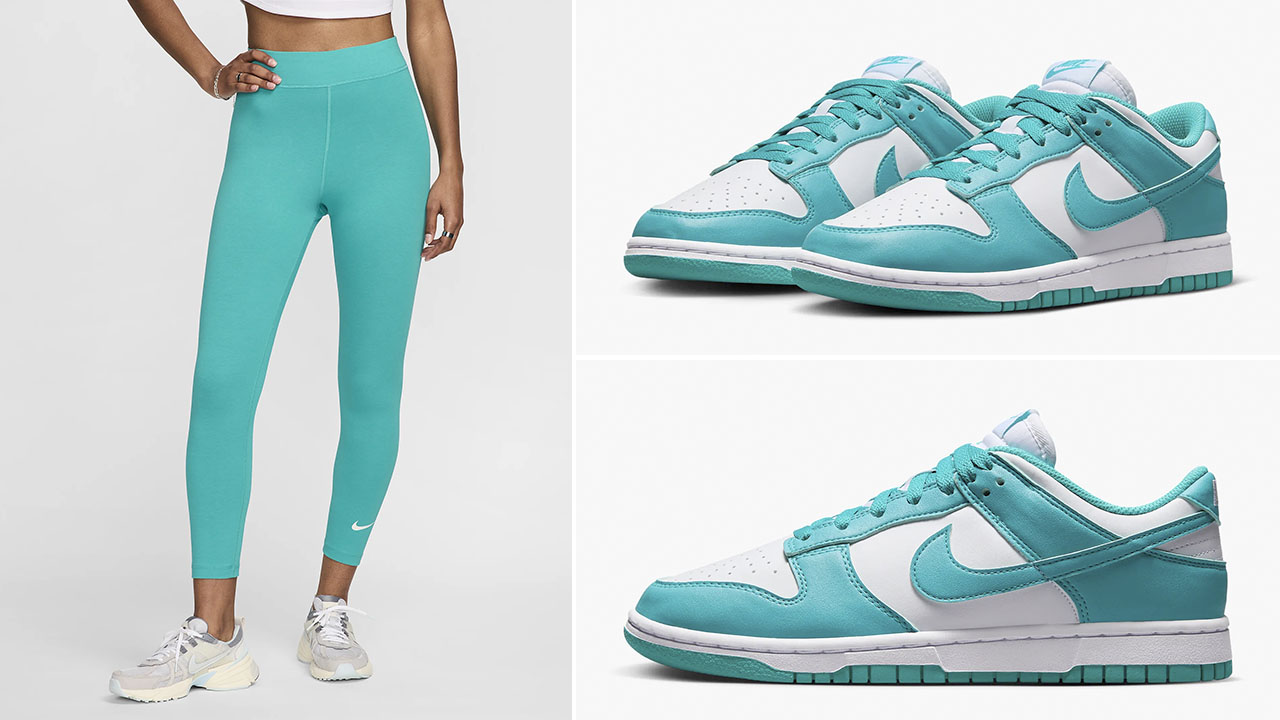 Nike Dunk Low Dusty Cactus Womens Leggings Matching Outfit