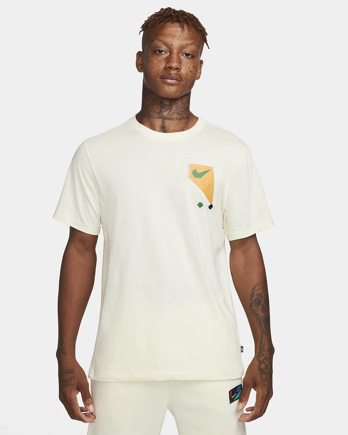 Nike Dunk Low Premium University Gold Coconut Milk Shirt 1