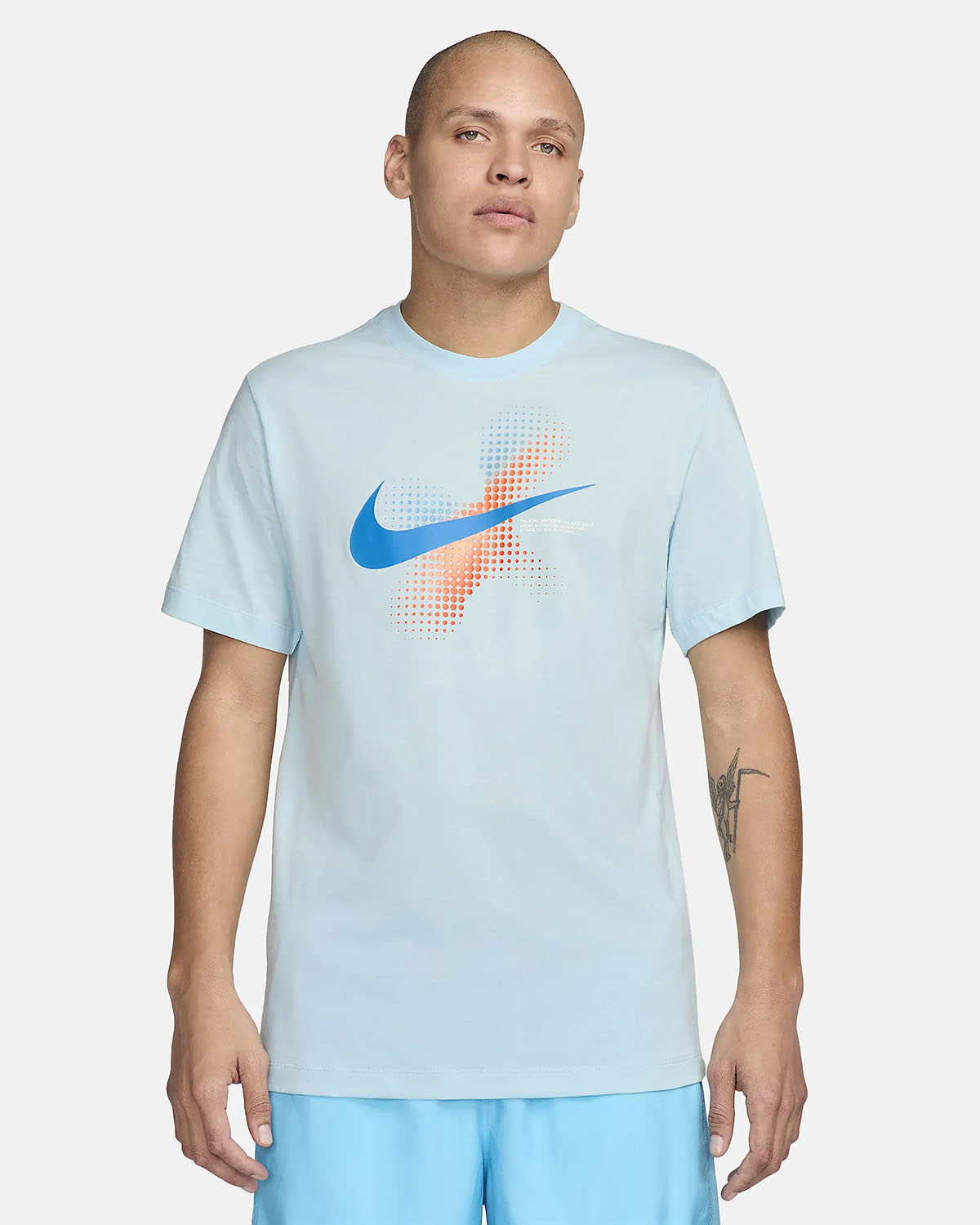 Nike Sportswear Swoosh T Shirt Glacier Blue