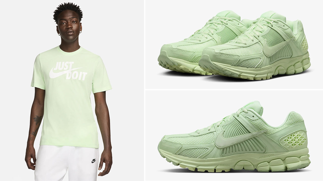 Nike Zoom Vomero 5 Vapor Green Shirt Outfit