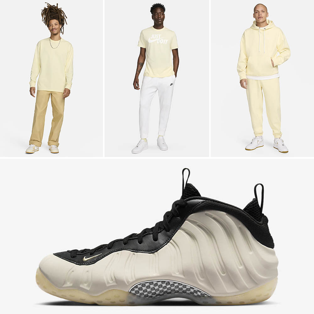 Nke Air Foamposite One Light Orewood Brown Outfits 4