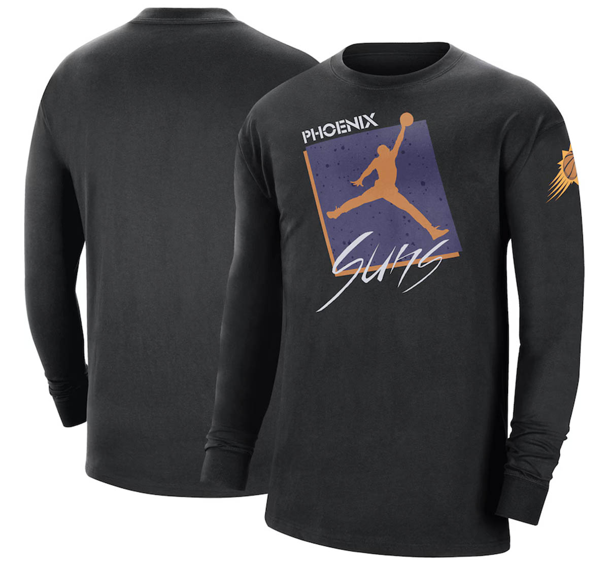 Phoenix-Suns-Jordan-Long-Sleeve-T-Shirt