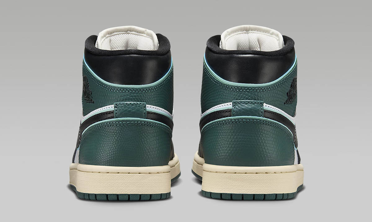 Air Jordan 1 Mid Oxidized Green Shoes 5