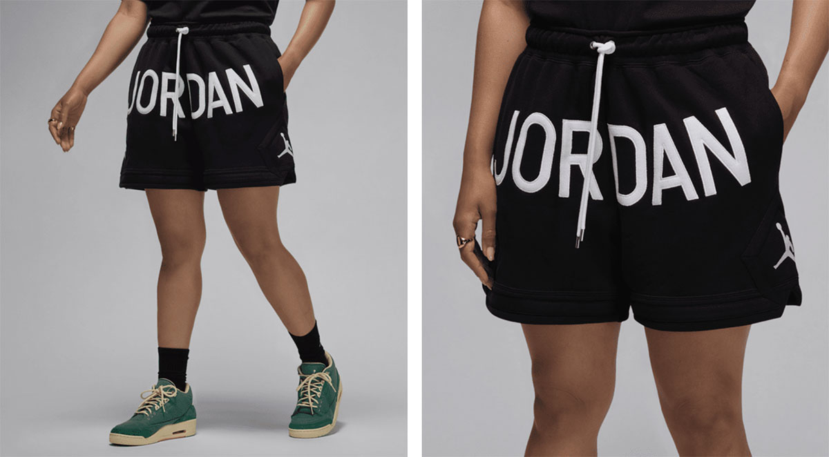 Air-Jordan-3-Nina-Chanel-Abney-Shorts-Black
