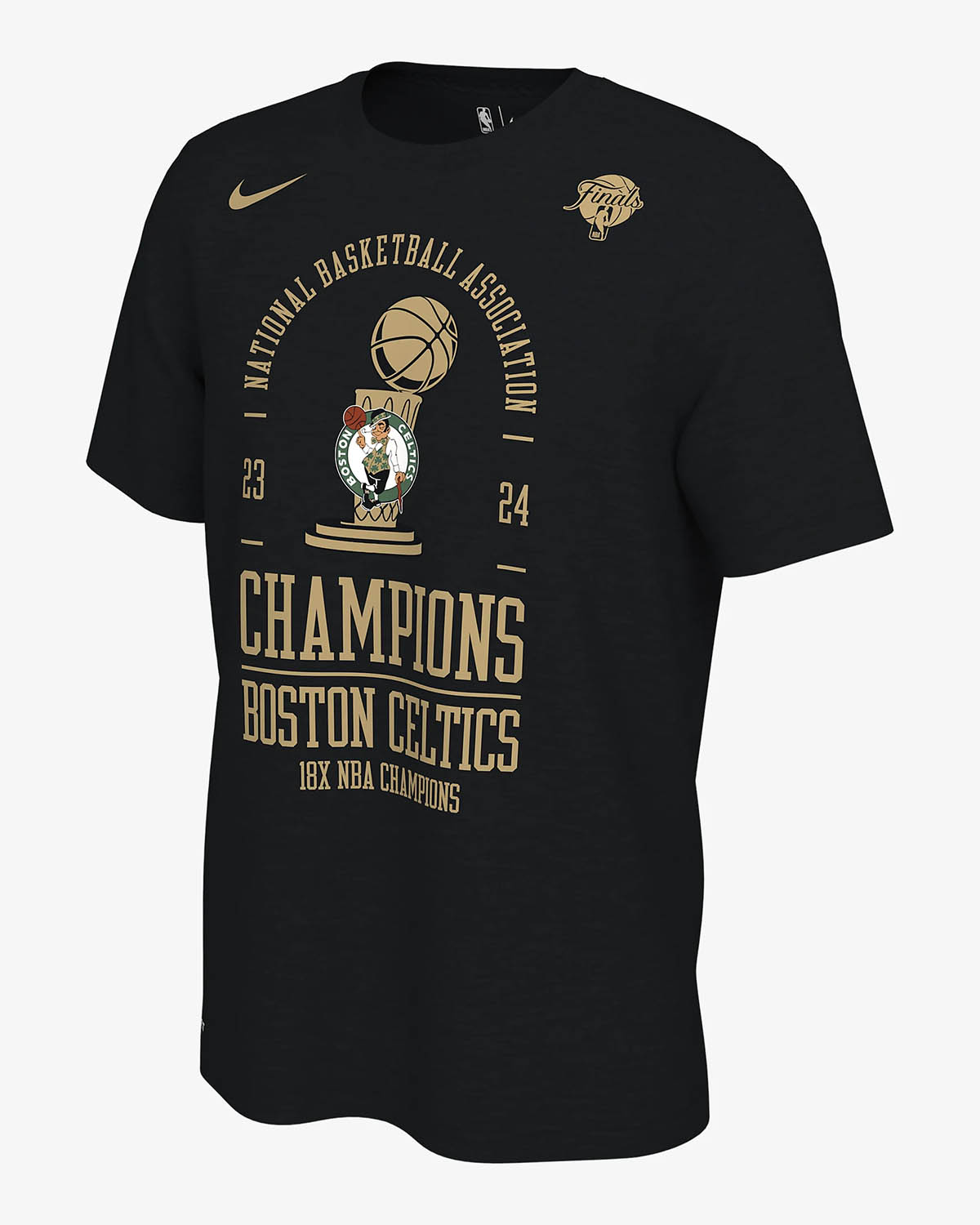 Boston Celtics 2024 NBA Finals Champions Locker Room T Shirt