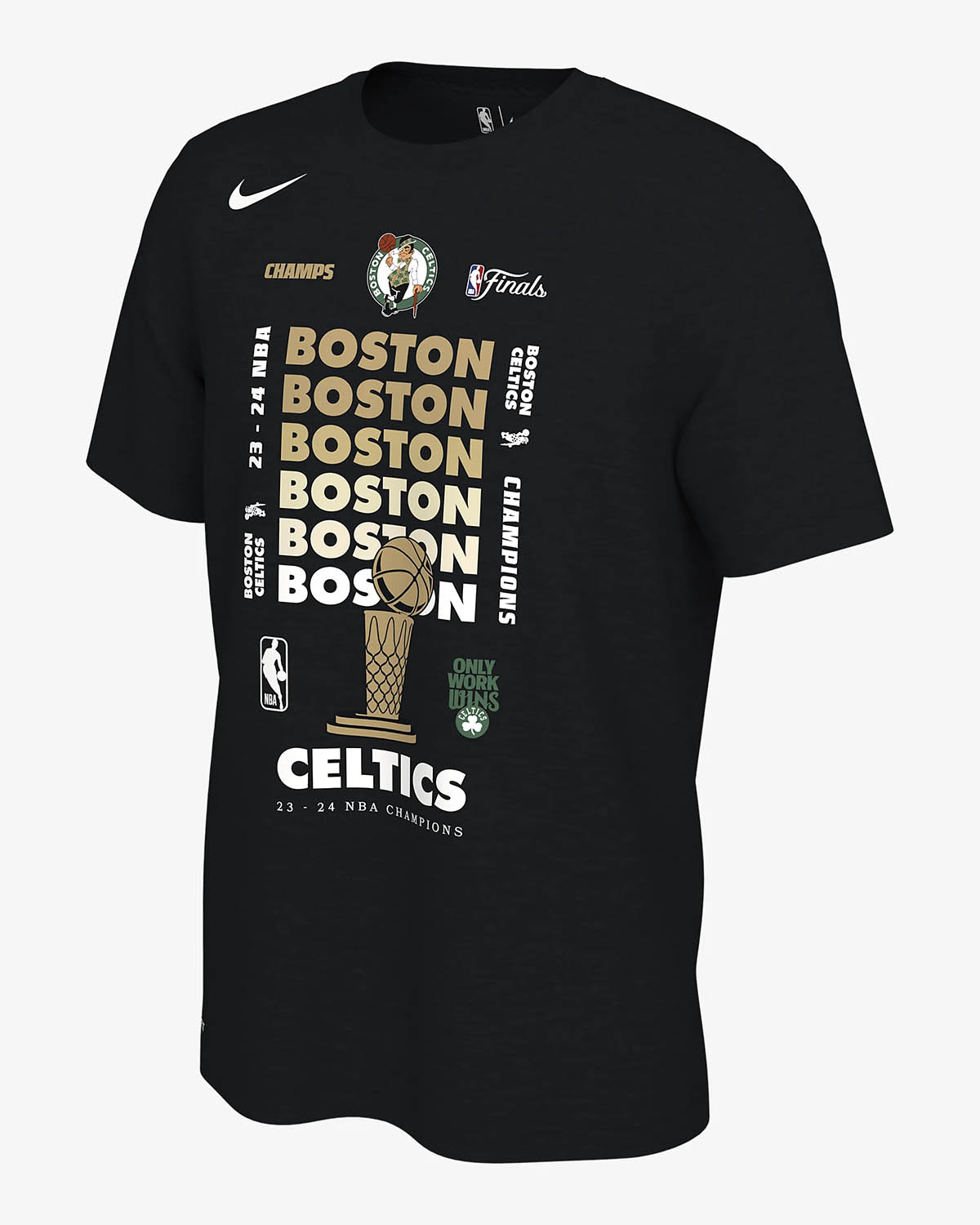 Boston Celtics 2024 NBA Finals Champions Nike T Shirt 1