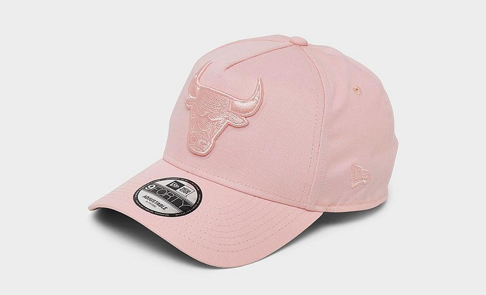 Chicago Bulls New Era Pink Snapback Hat 1