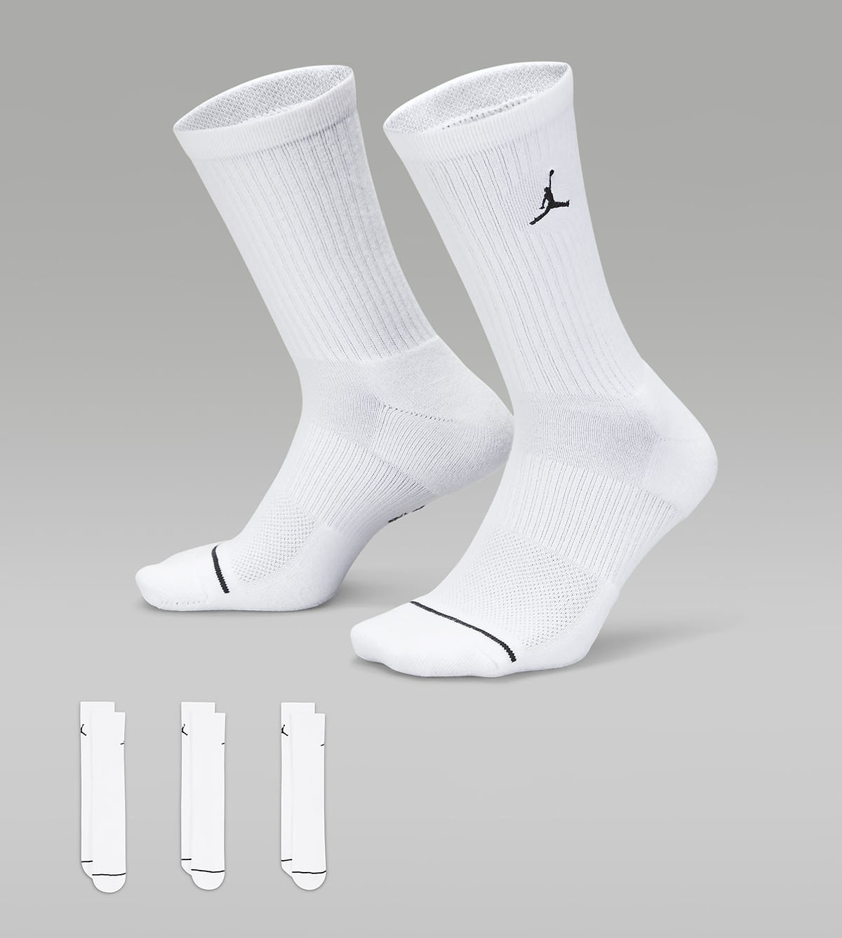 Jordan Jumpman Crew Socks White