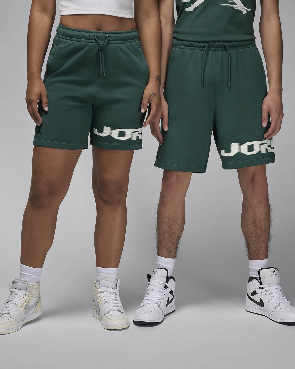 Jordan MVP Fleece Shorts Oxidized Green 1