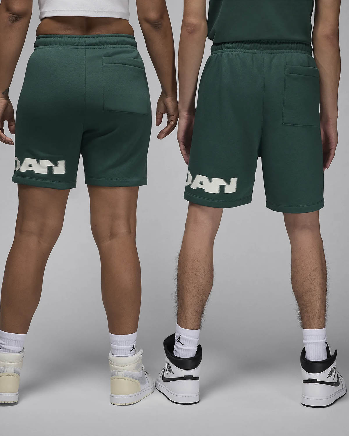 Jordan MVP Fleece Shorts Oxidized Green 2