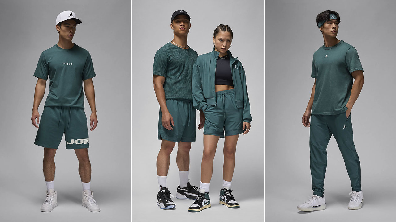 Jordan Oxidized Green Clothing Outfits