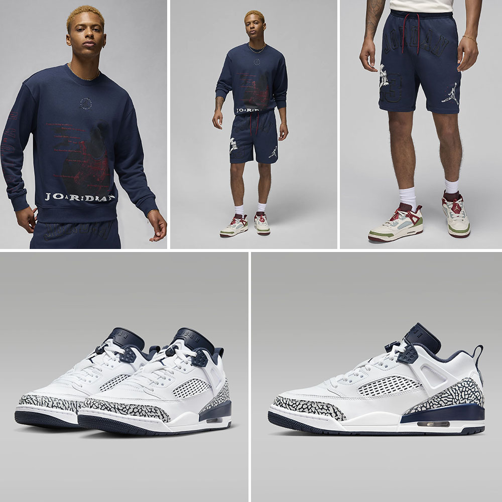 Jordan Spizike Low Obsidian Outfits