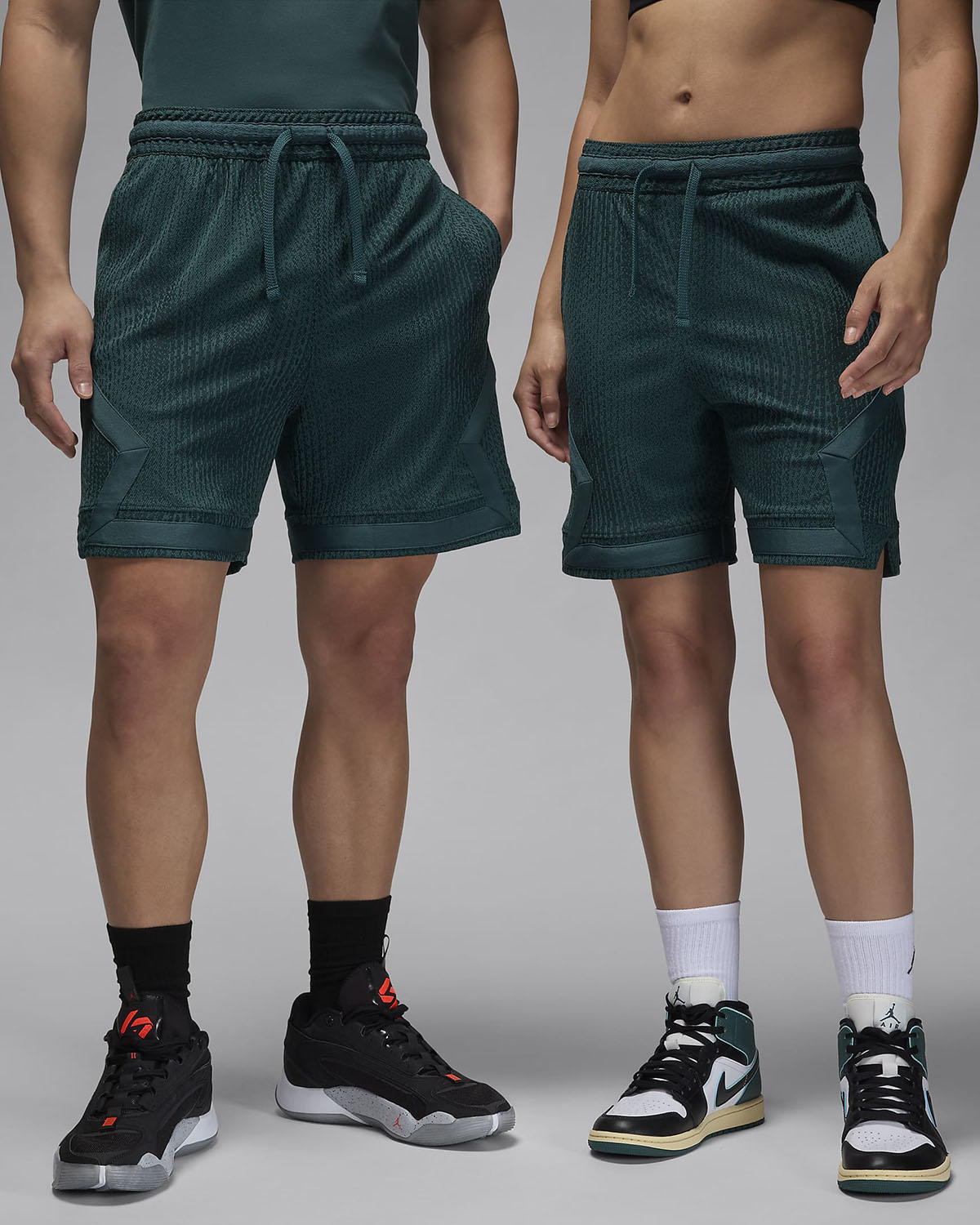 Jordan Sport Dri Fit ADV Diamond Shorts Oxidized Green 1