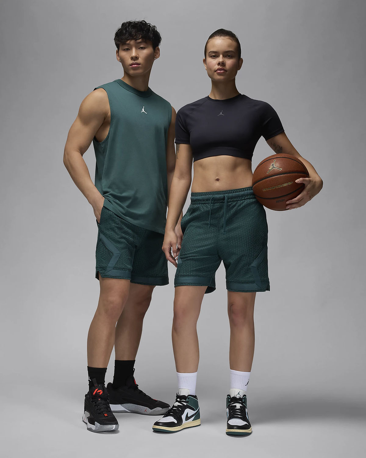 Jordan Sport Dri Fit ADV Diamond Shorts Oxidized Green