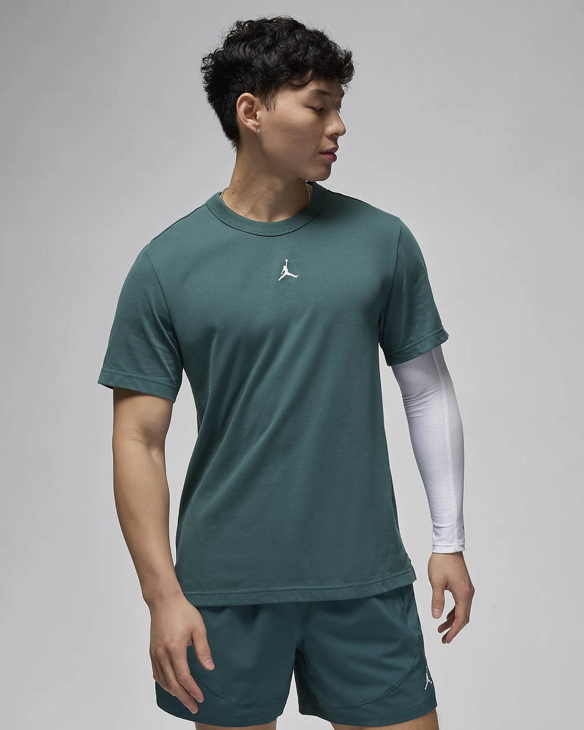 Jordan Sport Dri Fit Shirt Oxidized Green